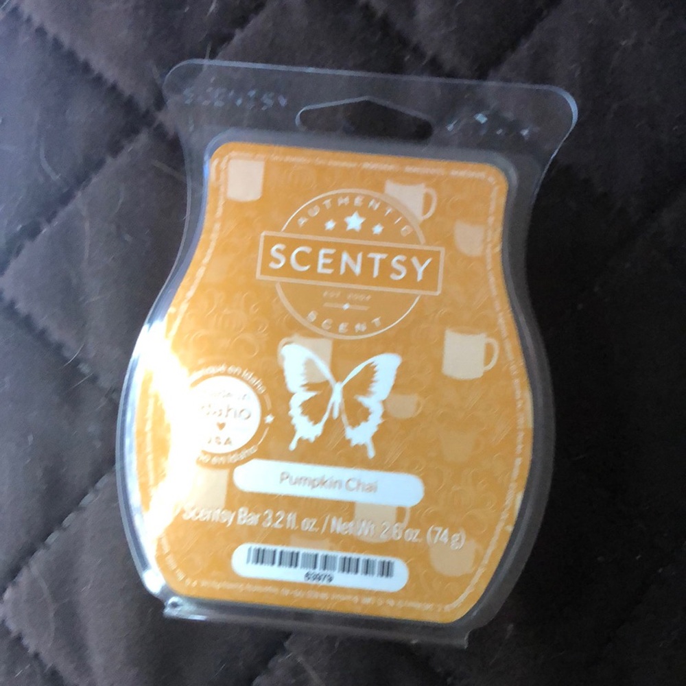Brand new Scentsy Pumpkin Chai wax bar
